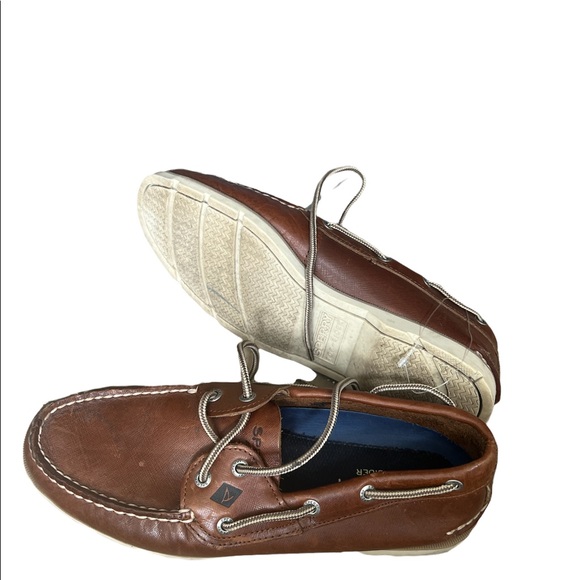 Sperry men size 9 brown - Picture 2 of 2